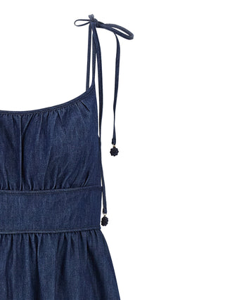 Zimmermann Blue Cotton Midi Dress