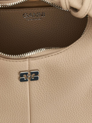 Ganni Beige Polyester Handbag