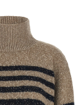 Brunello Cucinelli Multicolor Wool Cardigan