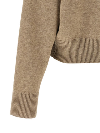 Brunello Cucinelli Beige Cashmere Cardigan