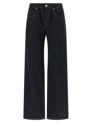 Brunello Cucinelli Blue Cotton Jeans Denim