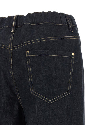 Brunello Cucinelli Blue Cotton Jeans Denim