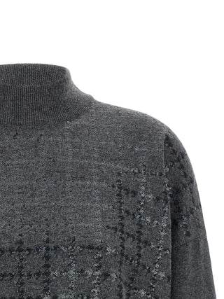 Brunello Cucinelli Gray Cashmere Cardigan