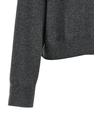 Brunello Cucinelli Gray Cashmere Cardigan