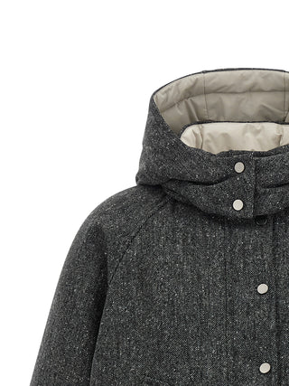 Brunello Cucinelli Gray Virgin Wool Jacket