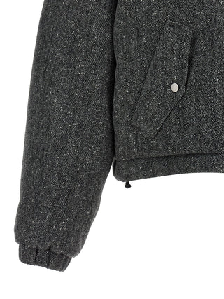 Brunello Cucinelli Gray Virgin Wool Jacket