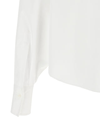 Brunello Cucinelli White Cotton Blouse