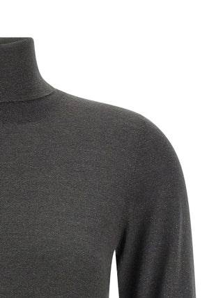 Brunello Cucinelli Gray Cashmere Cardigan