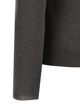 Brunello Cucinelli Gray Cashmere Cardigan