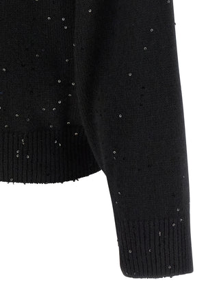 Brunello Cucinelli Black Cashmere Cardigan