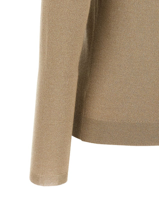 Brunello Cucinelli Beige Cashmere Cardigan