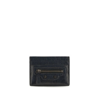 Balenciaga Black Lamb Ovis Aries Aries Wallet