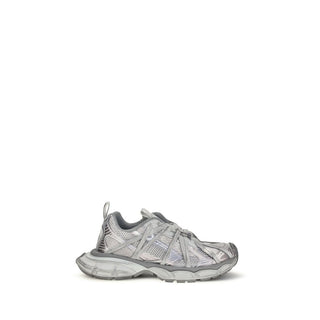 Balenciaga Gray Polyethylene Athletic Sneakers