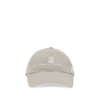 Brunello Cucinelli Bicolor Polyester Cap (Baseball Hat)