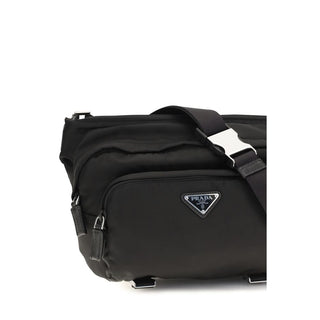 Prada Black Nylon Shoulder Bag