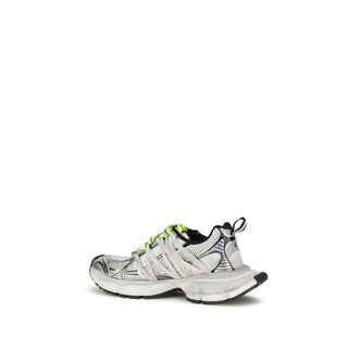 Balenciaga Gray Polyester Athletic Sneakers