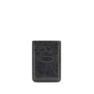 Balenciaga Black Lamb Ovis Aries Aries Wallet
