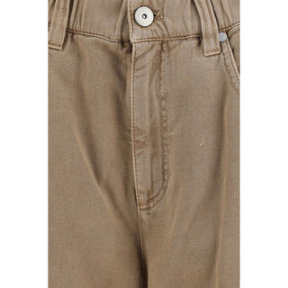 Brunello Cucinelli Beige Cotton Jeans Denim