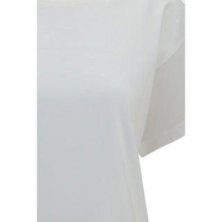 Brunello Cucinelli White Cotton T-Shirt
