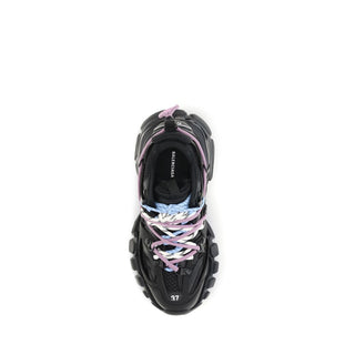 Balenciaga Black Polyester Athletic Sneakers