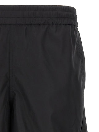 Givenchy Black Polyester Bermuda Shorts