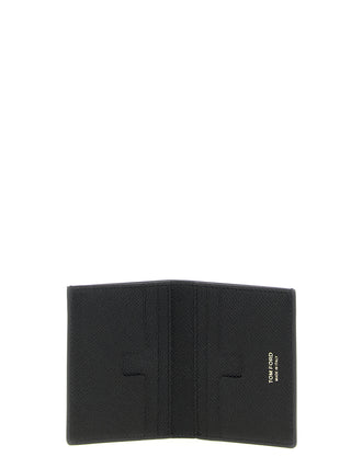 Tom Ford Black Calfskin Cardholder
