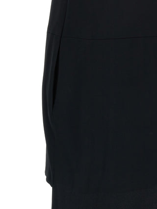 Tom Ford Black Acetate Long Dress