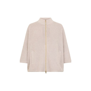 Herno Beige Cotton Cardigan