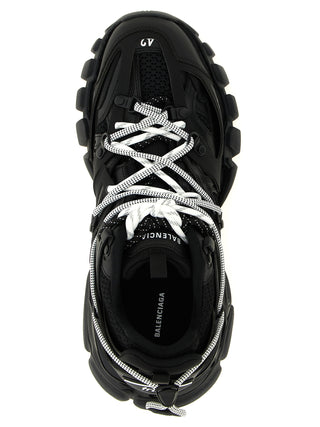 Balenciaga Black Polyethylene Athletic Sneakers