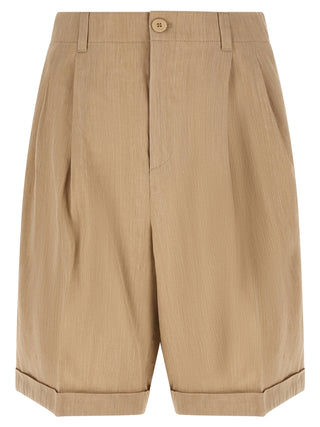 Jacquemus Le Short Pastro Linen Bermuda Shorts