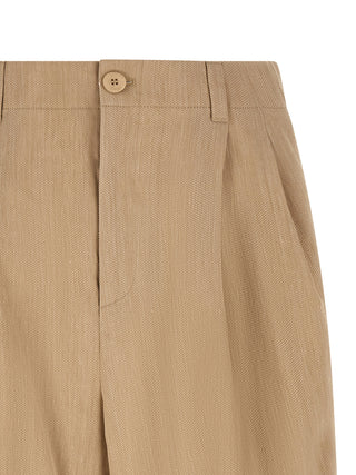 Jacquemus Le Short Pastro Linen Bermuda Shorts
