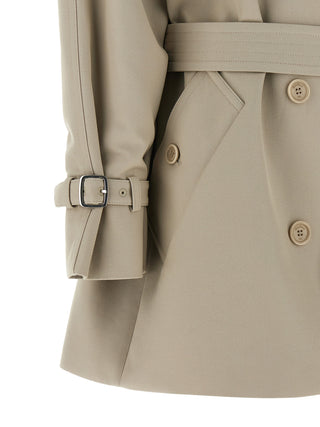 Max Mara Beige Cotton Coat