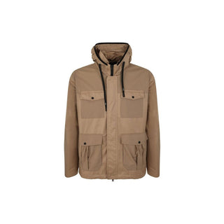 Herno Brown Cotton Shell Jacket
