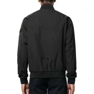 Herno Black Polyester Bomber