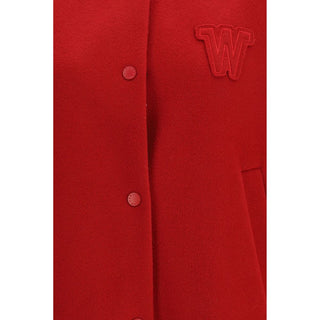 Max Mara Multicolor Wool Oves Aries Bomber