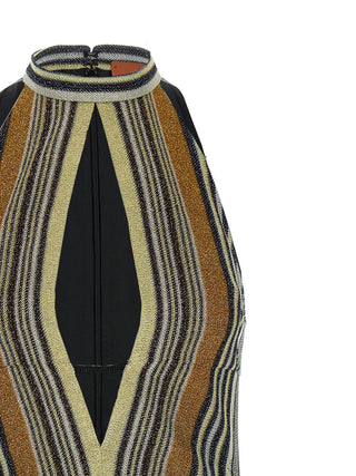 Missoni Multicolor Viscose Short Dress