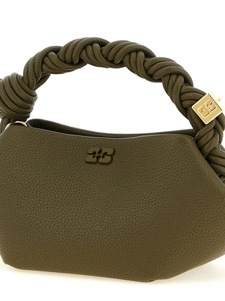 Ganni Bicolor Polyester Handbag