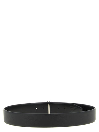Tom Ford Black Calfskin Regular Belt