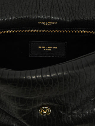Saint Laurent Black Leather Shoulder Bag