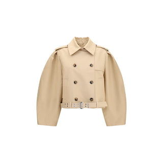 Ganni Beige Cotton Jacket
