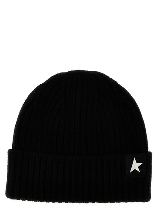 Golden Goose Black Wool Beanie