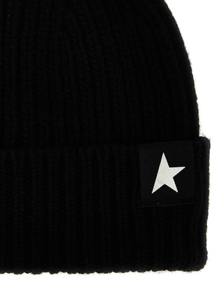 Golden Goose Black Wool Beanie