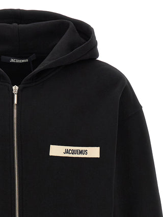 Jacquemus Black Cotton Sweatshirt
