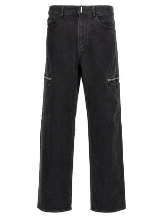 Givenchy Black Cotton Jeans Denim