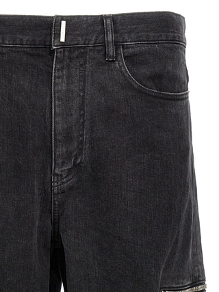 Givenchy Black Cotton Jeans Denim