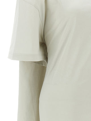 Balenciaga Gray Cotton Short Dress