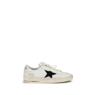 Golden Goose White Calf Leather Sneakers
