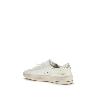 Golden Goose White Calf Leather Sneakers