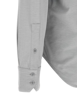 Tom Ford Gray Silk Blouse