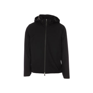 Herno Black Polyester Shell Jacket